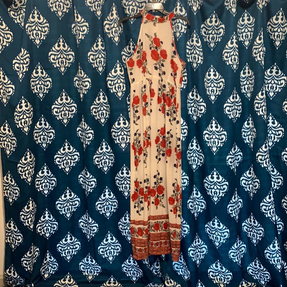 Floral maxi dress